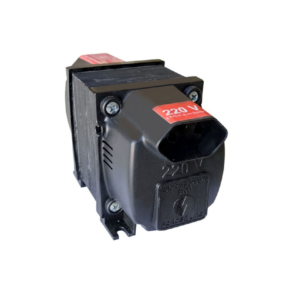 Autotransformador 1500va 10a Bivolt Slim Fit Com Fusível Térmico Rearmável