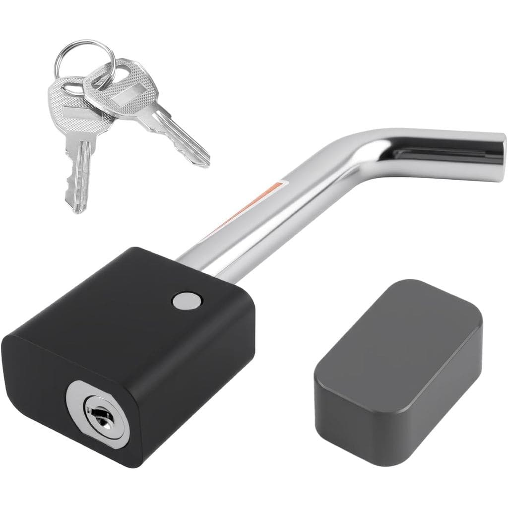 Pino de travamento para engate de reboque com alavanca de travamento de 5/8" de diâmetro, pino de travamento resistente