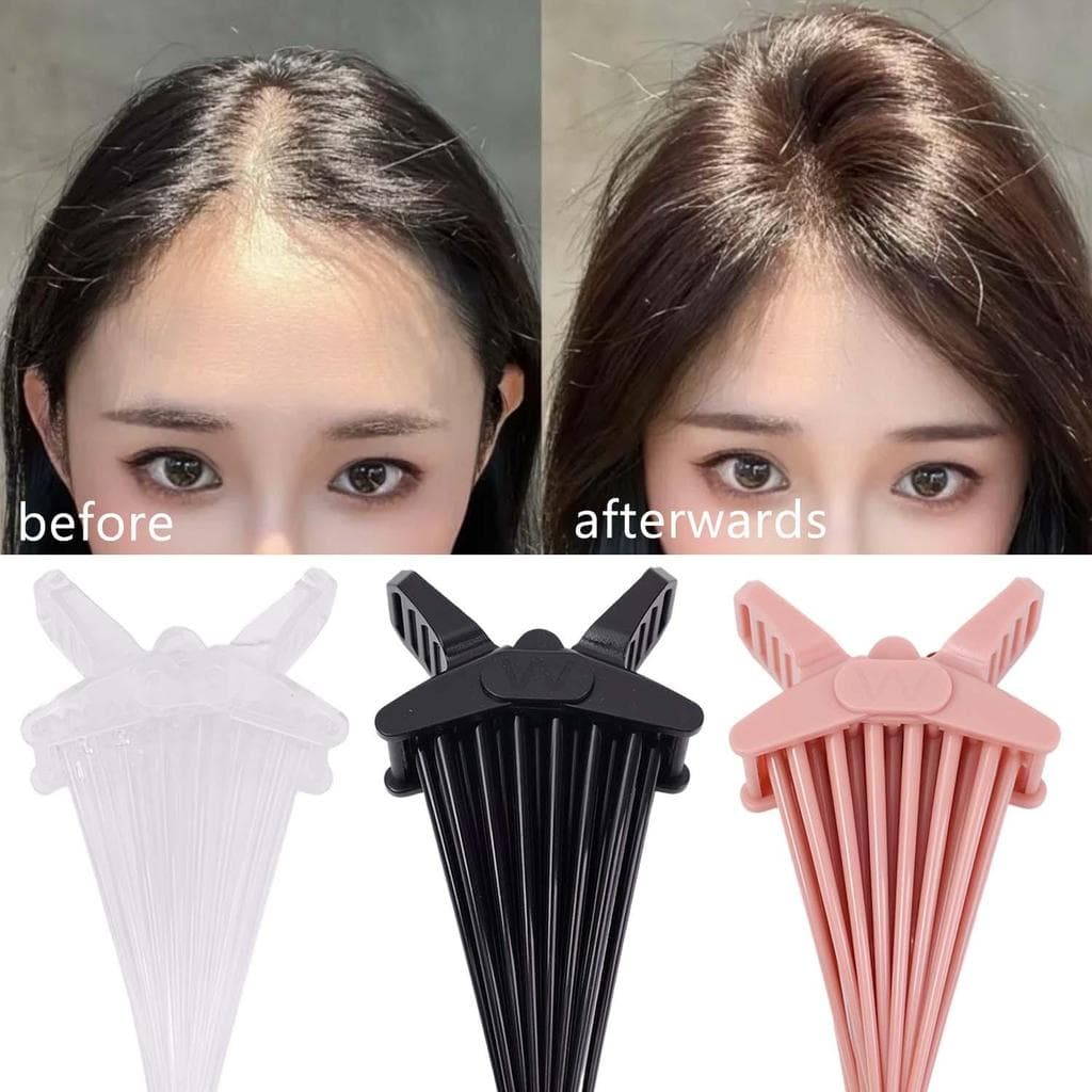 Clipe De Estilo De Coroa Alta De Cabelo Simples , Durável , Sem Puxar-Clipes De Posicionamento De Volume Costura-Braçade