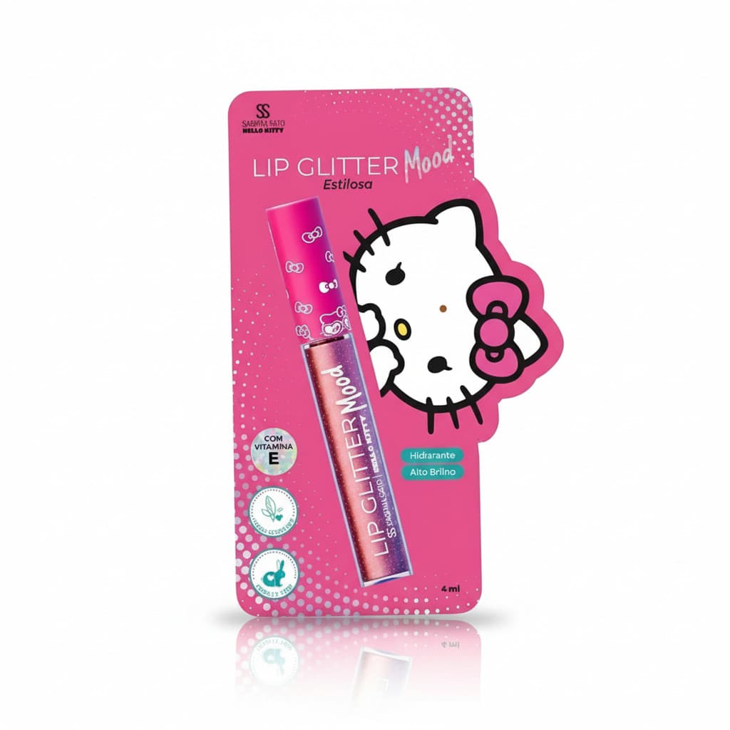 Lip Glitter Mood Estilosa Sabrina Sato Hello Kitty