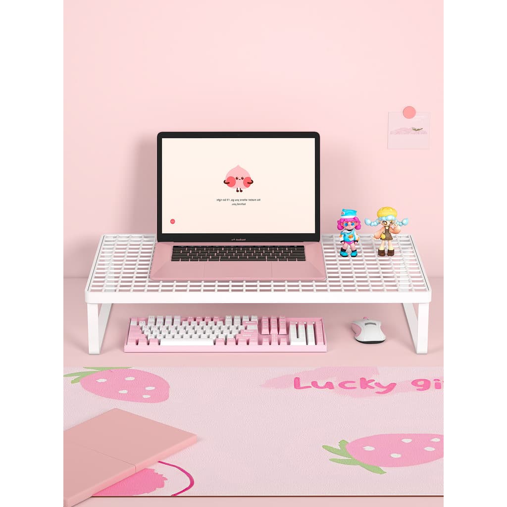 Suporte para Laptop, dormitório de meninas, Base de resfriamento suspensa, rack de suporte para churrasco, rack de livro