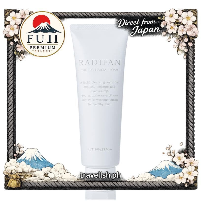 [RADIFAN] Espuma Facial Masculina Hidratante para Acne Cuidados com Poros e Cravos THE RICH 【Direto do Japão】