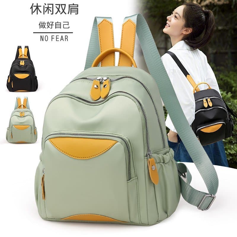 Japonês leve mamãe saco mochila feminina pequeno saco de viagem pequena mochila mãe bebê Outing saco de compras à prova