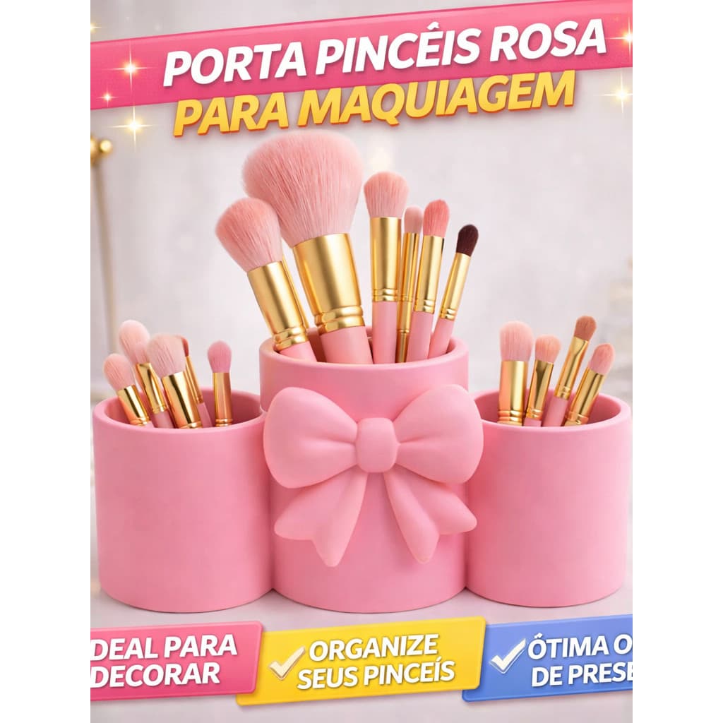 Organizador Multiuso Porta Pincéis Maquiagem Porta Lápis Porta Canetas Porta Canetas Organizador De Mesa Multiuso