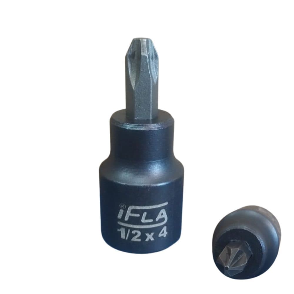 Soquete Phillips 1/2 PH4 60mm SP134 | IFLA Ferramentas