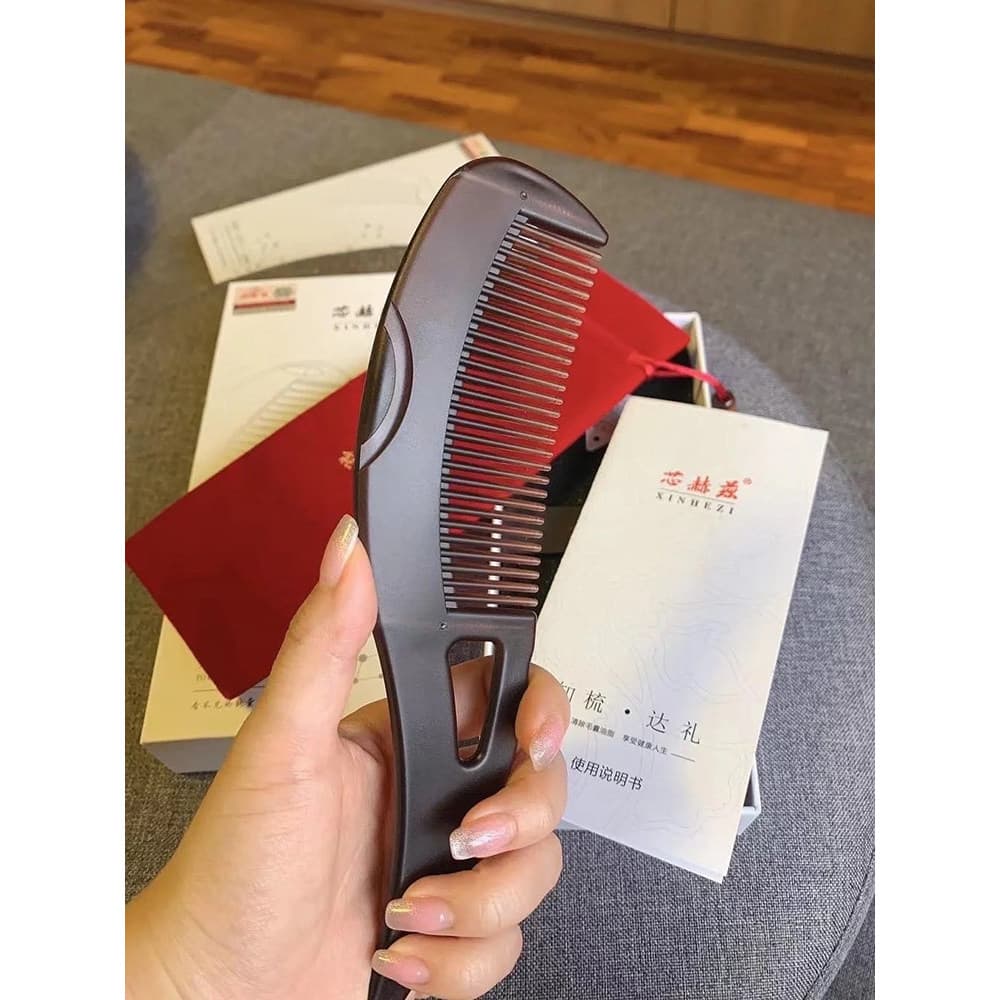 Core Hertz Energy Comb Pente de cabelo sem enxágue de terceira geração Pente de pelota de graxa de quinta geração Graxa