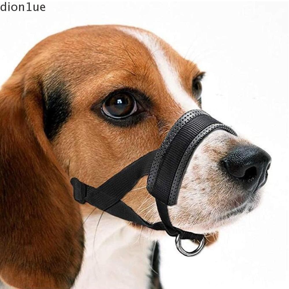 DION1UE Coleira Focinho Seguro 1 Pcs Para Cães Pequenos E Grandes Anti Latidos Trela Halter Suave Ajustável