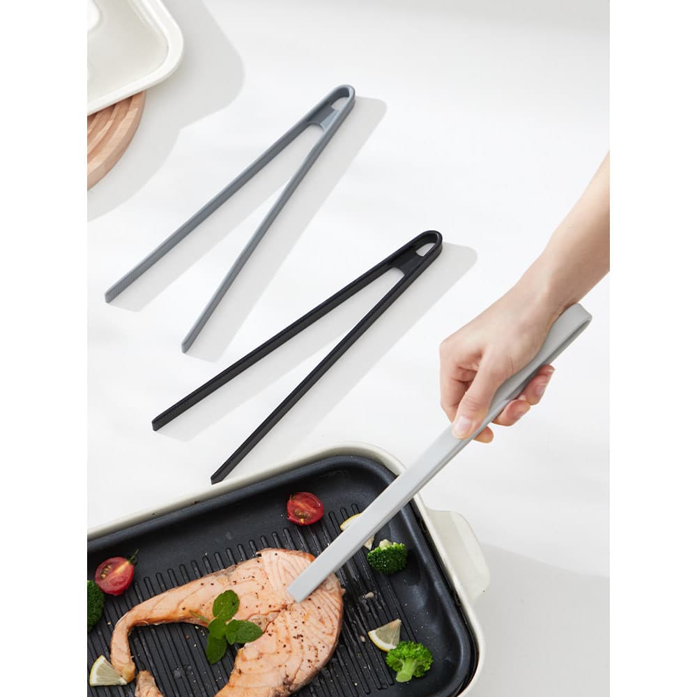 Mili estilo pinças de comida de Silicone pinças de bife cozinha do agregado familiar pinças de pão Anti-escaldante pinça