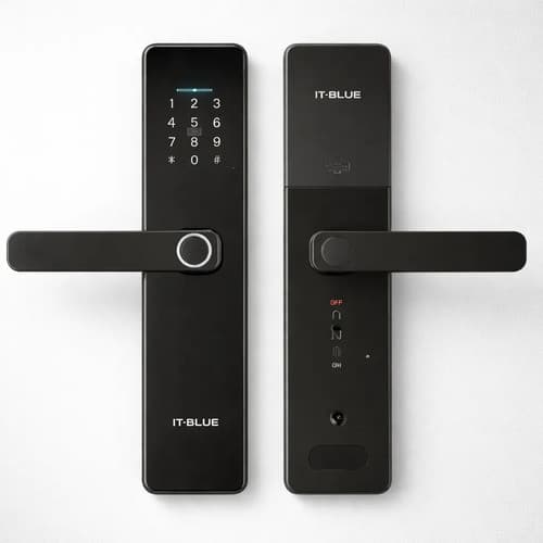 Fechadura Biométrica Senha Digital Nfc Tag Inteligente