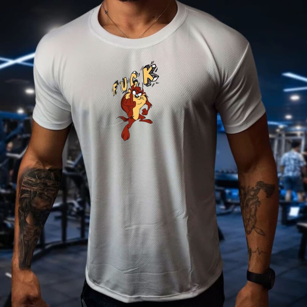 Camisa Dry Fit  Masculina - Modelo TSM 02 Academia, Corrida, CrossFit, Ideal Para Treinos Intensos, tecido leve