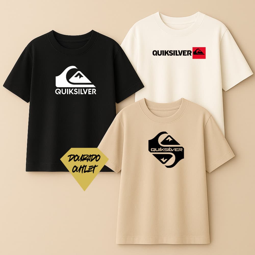 kit 3 camisetas Masculina 100% Algodão fio 30.1 Premium envio no mesmo dia