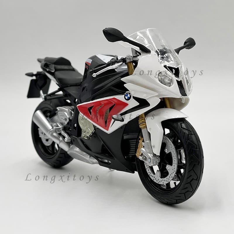 Automaxx 1 : 12 Diecast Motocicleta Modelo Brinquedo BMW S1000RR Bicicleta Réplica Em Miniatura
