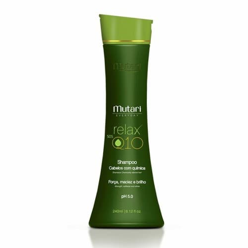 Shampoo Relax Sos Q10 Cabelos Com Química 240ml Mutari