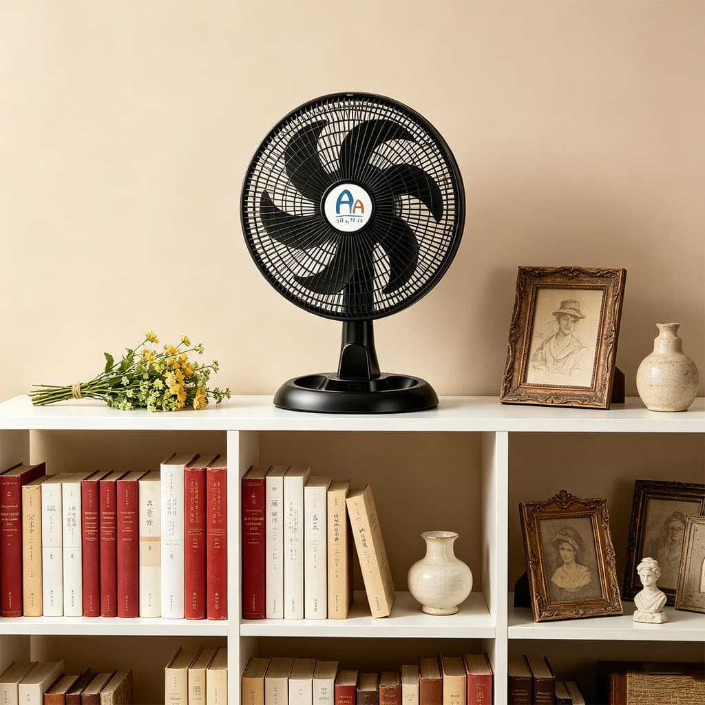 Ventilador 40cm MESA 110V/220V Preto