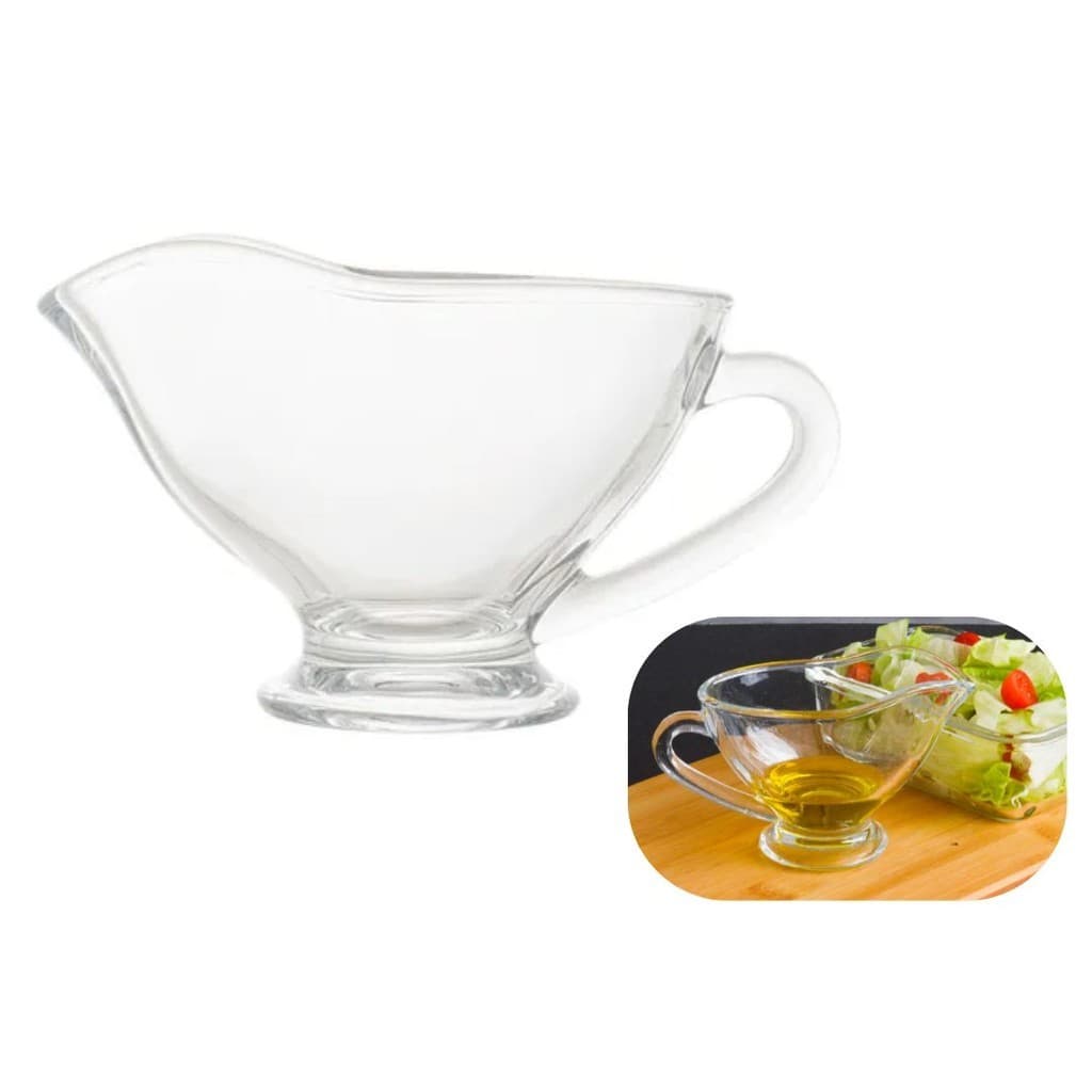 Molheira em Cristal Seul 180ml Molhos e Caldas Para Bolo LYOR Premium