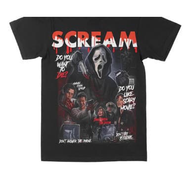 Camiseta Camisa Blusa Unissex  Scream "Don't Answer The Phone 100% Algodão