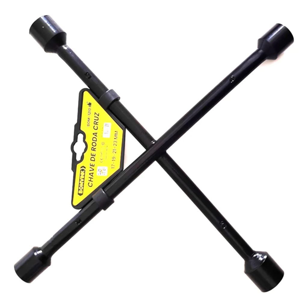 Chave De Roda Cruz Profissional Universal 17x19x21x23 Mm ...