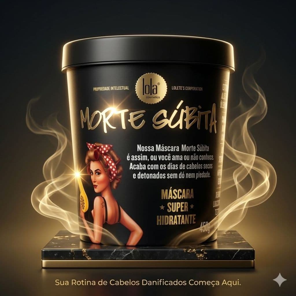 Máscara de Hidratação Morte Súbita 450g - Lola Cosmetics