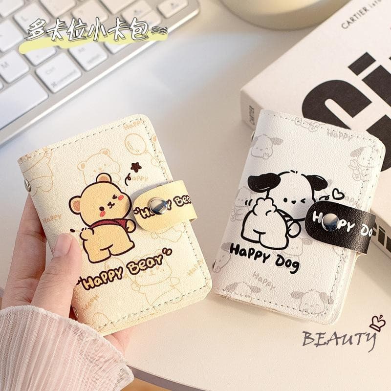 Caixa De Dinheiro PU Mini Binger Saving Challenge-Design De Urso De Desenho Animado Reutilizável Para Economia