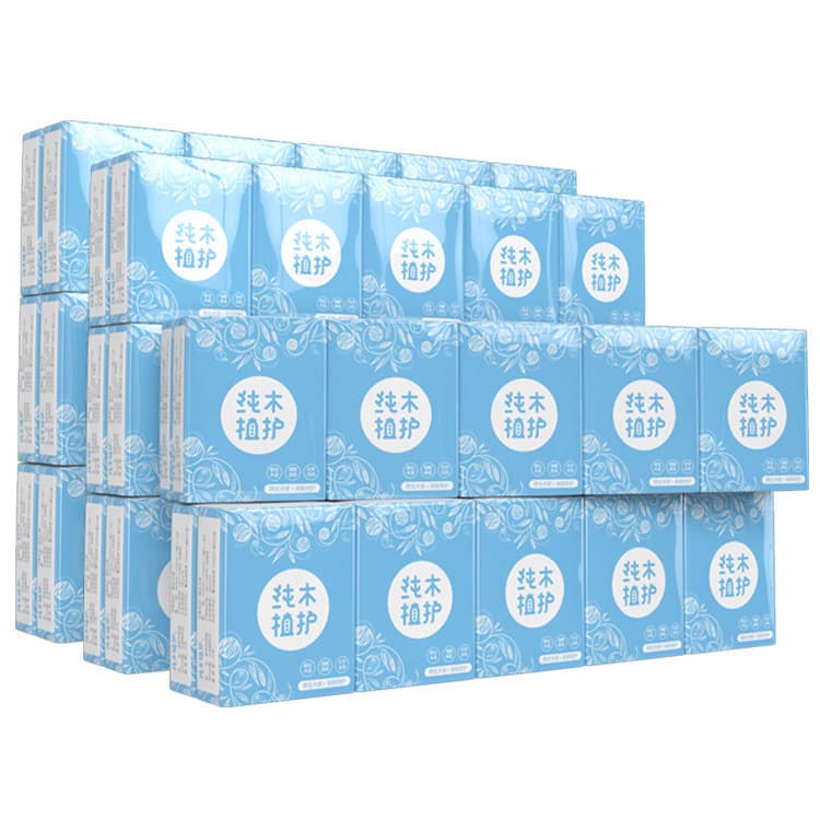 Lenço de papel para cuidados com as plantas, 8 peças, 80 pacotes, portátil, tipo saco pequeno, tecido, atacado, embalage