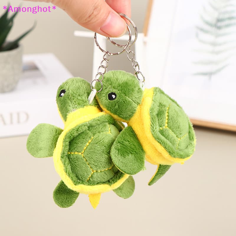 Amonghot > 10CM Tartaruga Fofa Recheada Boneca De Pelúcia Brinquedo Decoração Pingente Kid Gift Novo