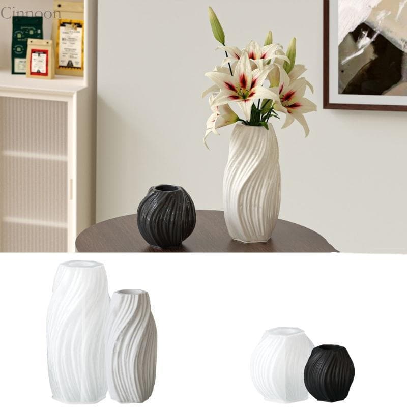 Molde Flexível Do Vaso Silicone CINN Ideal Para Presentes Feitos À Mão E Decorações Da Arte
