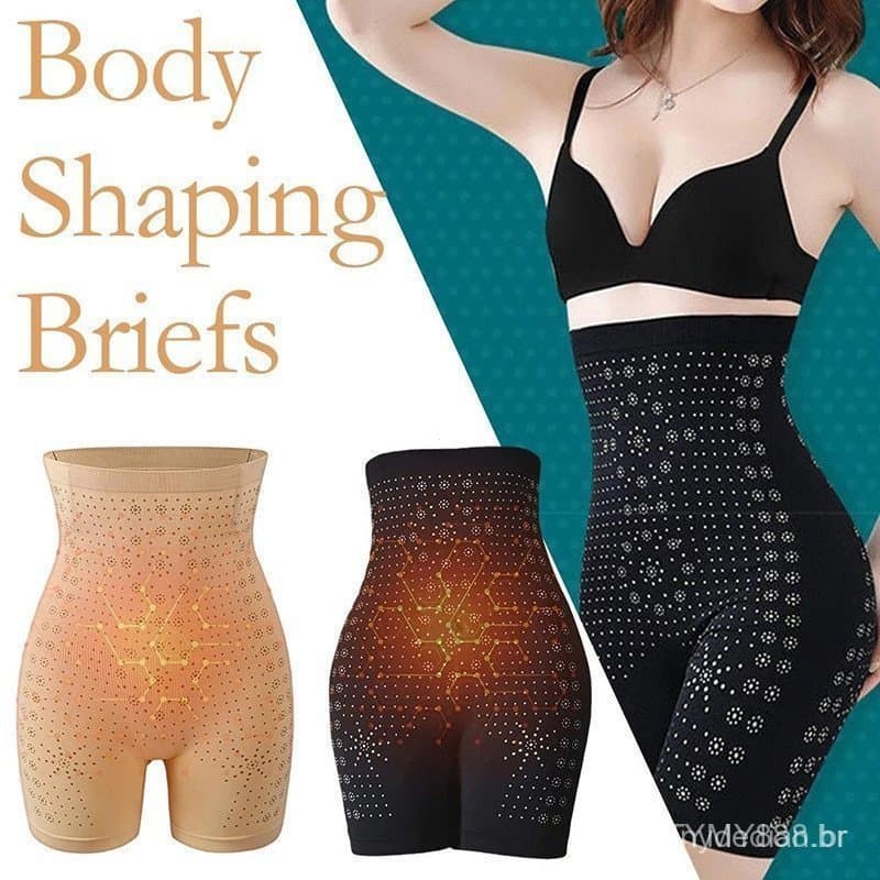 Entrega em 24 Horas Calças Modeladoras de Cintura Alta Plus Size 40kg-80kg Queima de Gordura Controle Sem Costura