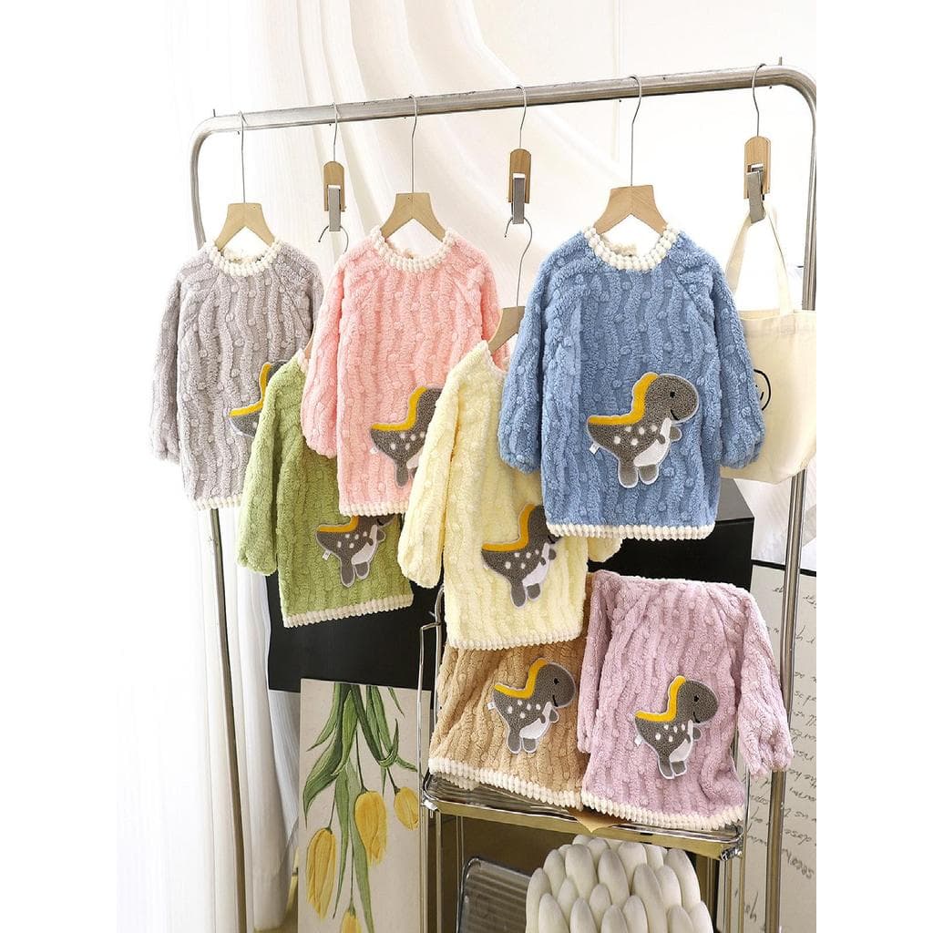 Bebê inverno acolchoado jaqueta macacão outono inverno forro de lã roupas de proteção das crianças comer blusa exterior