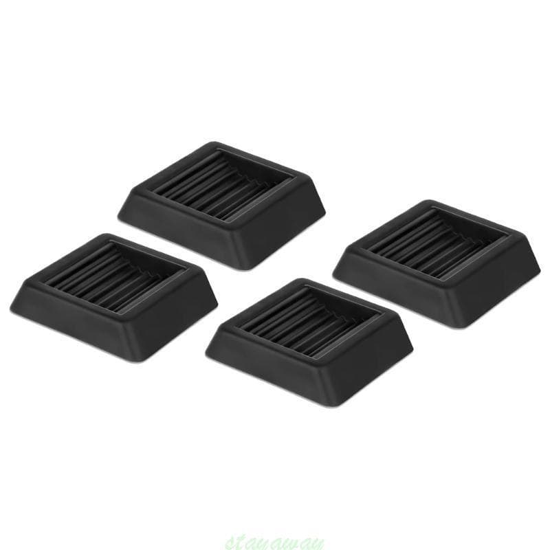 SRA 4 Peças Calços Borracha Resistentes Para Estabilizar Seus Blackstones Grelha Todos Os Terrenos Durante Grel