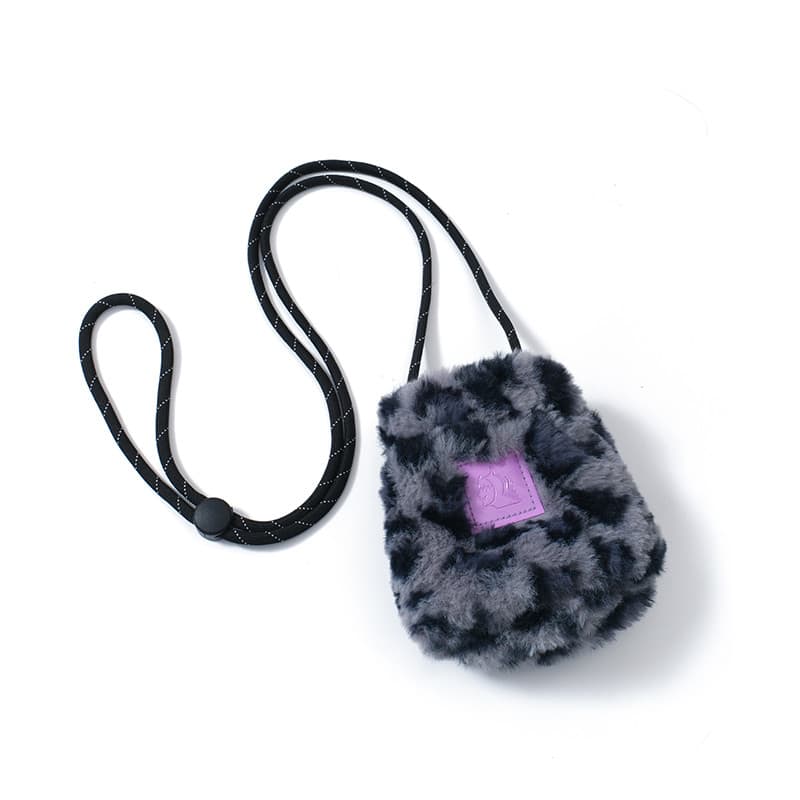 OFFWINTER X Bruxa Outono Inverno Moda Pelúcia Tigela de Doces Bolsa de Pelúcia Bolsa Mensageiro Bolsa de Café