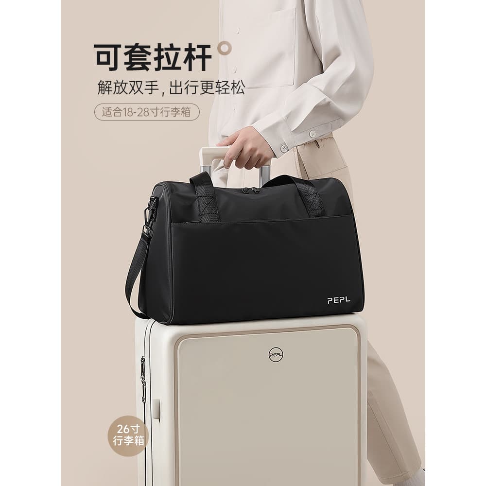 Bolsa de viagem de curta distância masculina de grande capacidade bolsa de viagem portátil bolsa de bagagem de viagem de