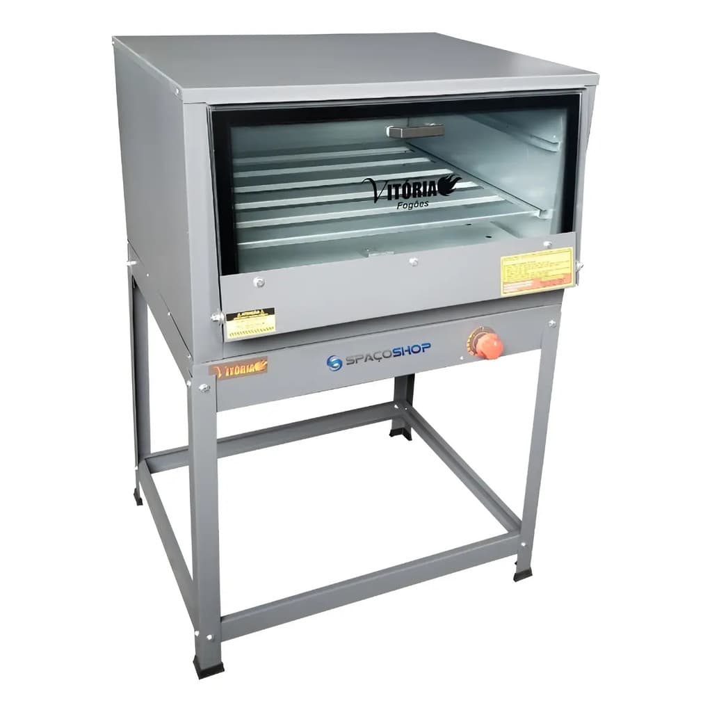Forno Industrial De Cavalete 115 Litros A Gás Pizza Pão Massas