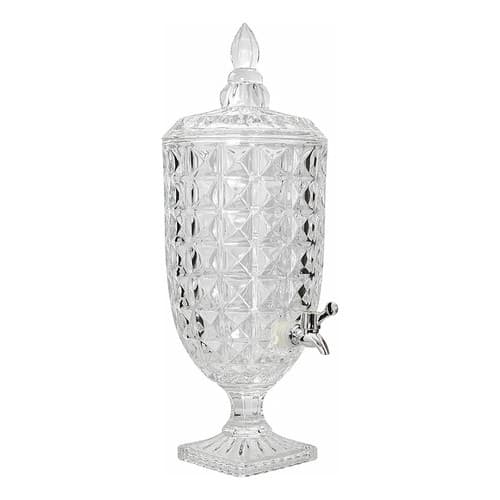 Suqueira De Vidro 4,5l Transparente Diamond Transparente