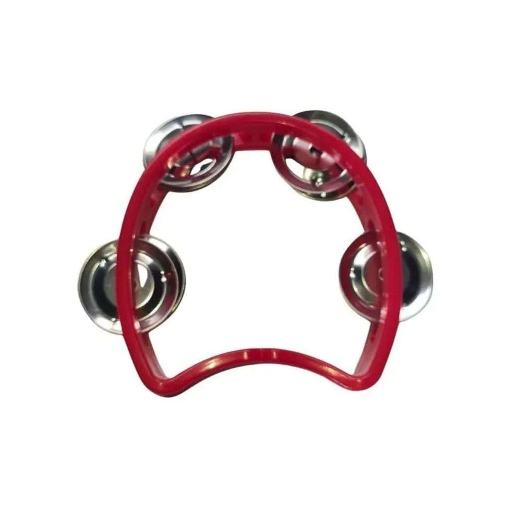 Pandeiro Infantil Meia Lua Pro Fire Vermelho