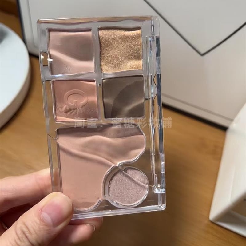 Apenas 11 Yuan O Grau de Todos no Ano sha Crazy Earth Color Eyeshadow Blush Paleta Multiuso Iniciante