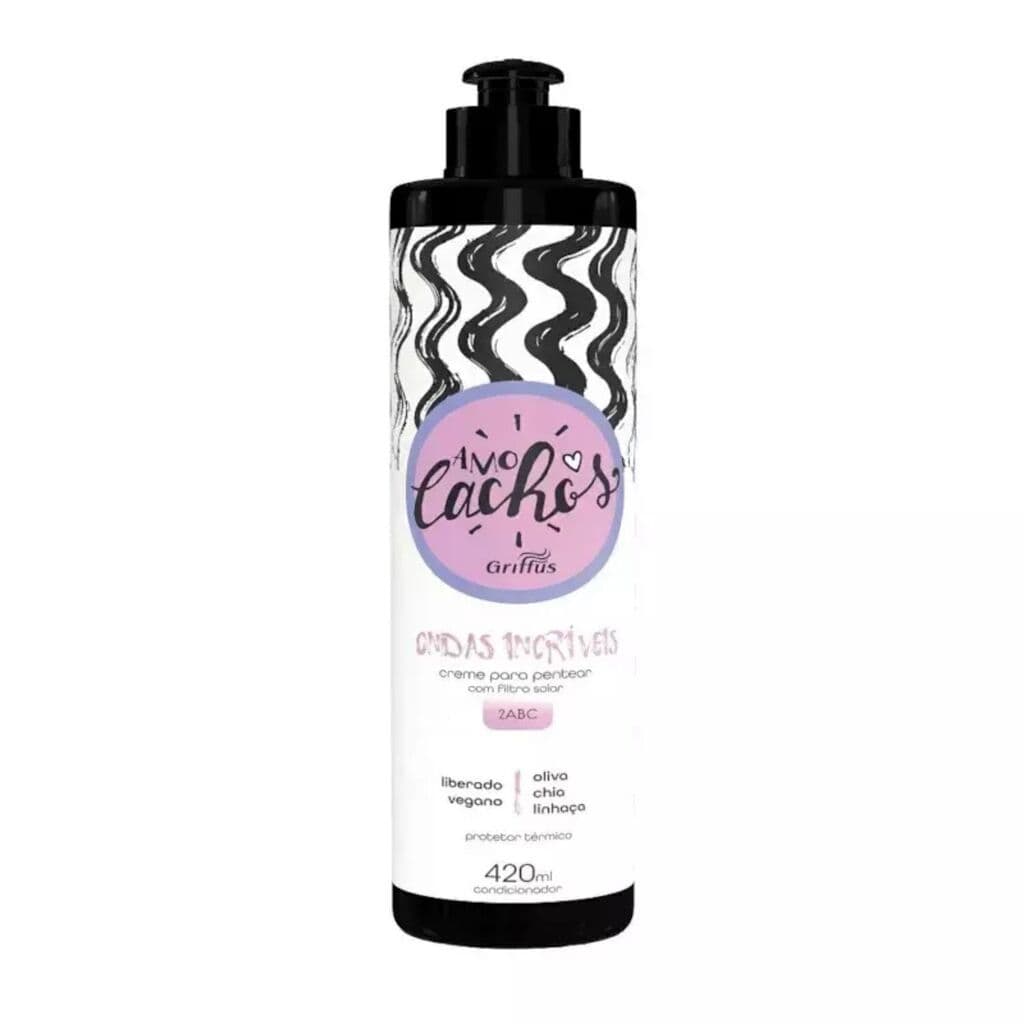 Creme Para Pentear Ondas Incríveis Amo Cachos 420ml