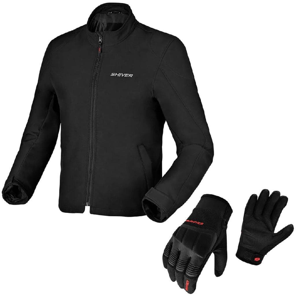 JAQUETA MASCULINA IMPERMEÁVEL MOTOQUEIRO MOTOCICLISTA LAGUNA SHIVER + LUVA PILOTO ROCKET ESTILO X11