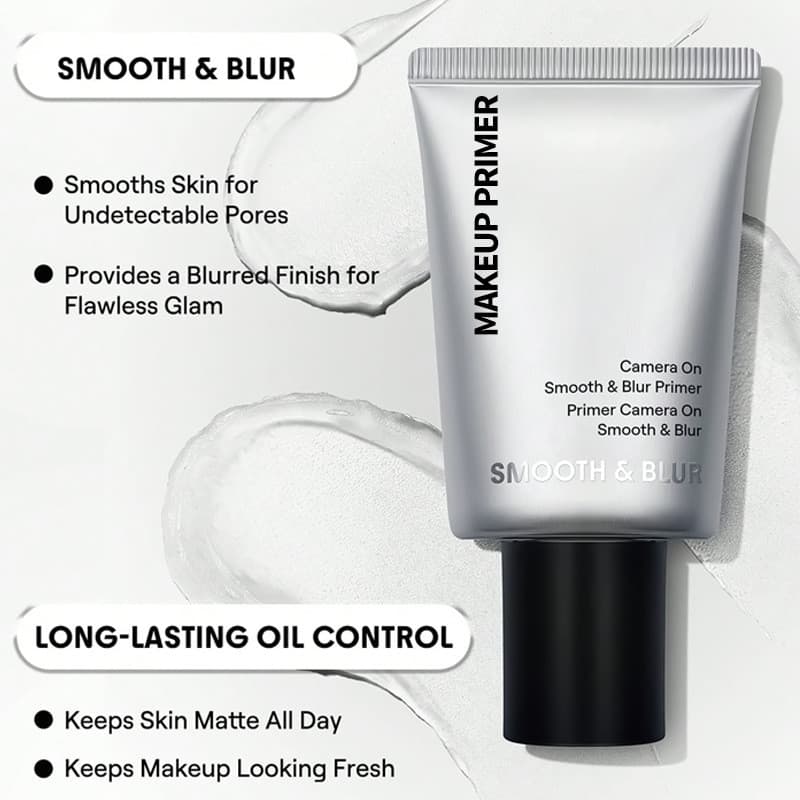 Primer De Câmera Em Desfoque Suave , Hidratante , Base Facial , Maquiagem