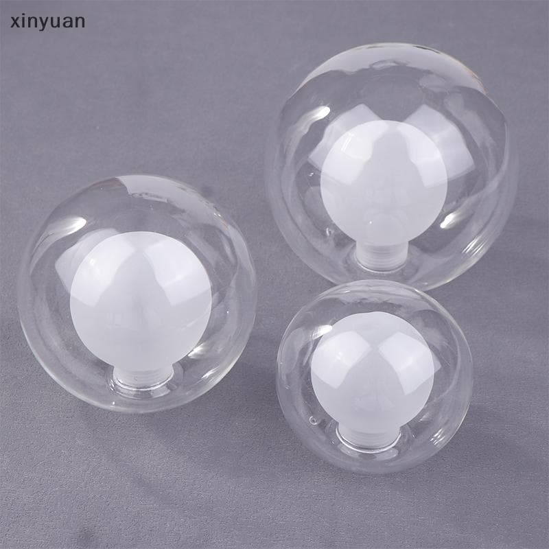 xiny Bola Em G9 Globo Sombra De Vidro Substituição Branco Claro D80mm D100mm D120mm Ajustador Abertura Abajur G9 Capa n