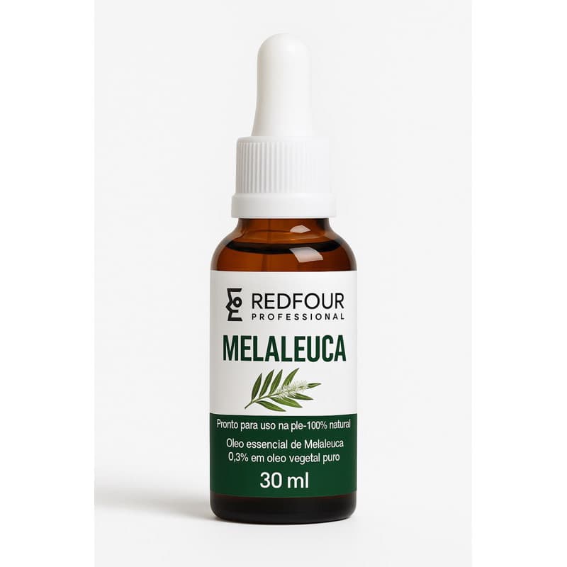 Óleo Melaleuca  Redfour 30ml - Cuidados Naturais para Pele, Unhas, Cabelos ,Acne.