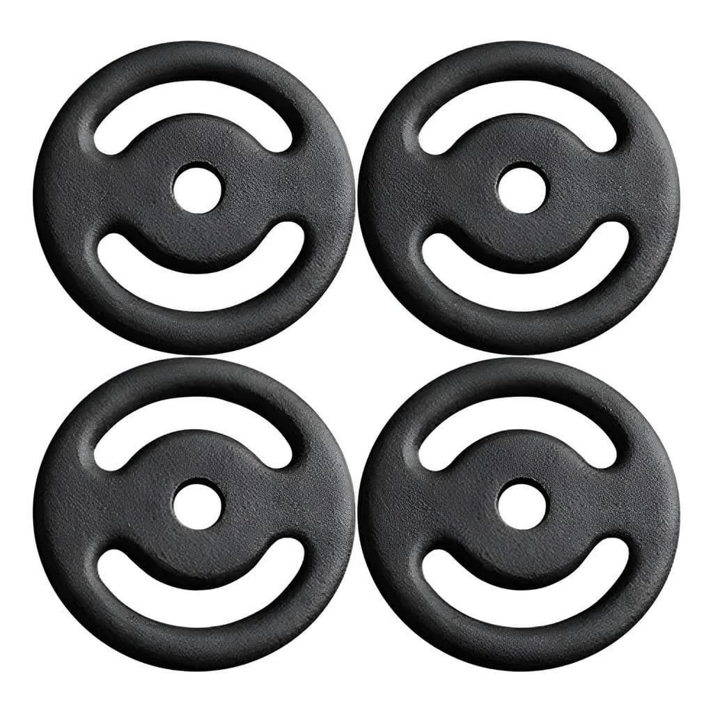 Anilhas De Ferro 1kg (4 Unidades)