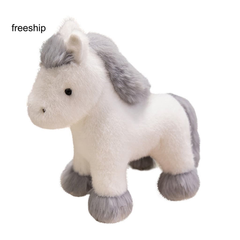 Brinquedo Fofo De Pelúcia De Desenho Animado De Boneca Little Pony – Potro Macio E Realista Recheado Perfeito Presente D