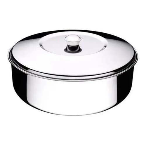 Bacia Cuba Inox Com Tampa 8 Litros Art'inox