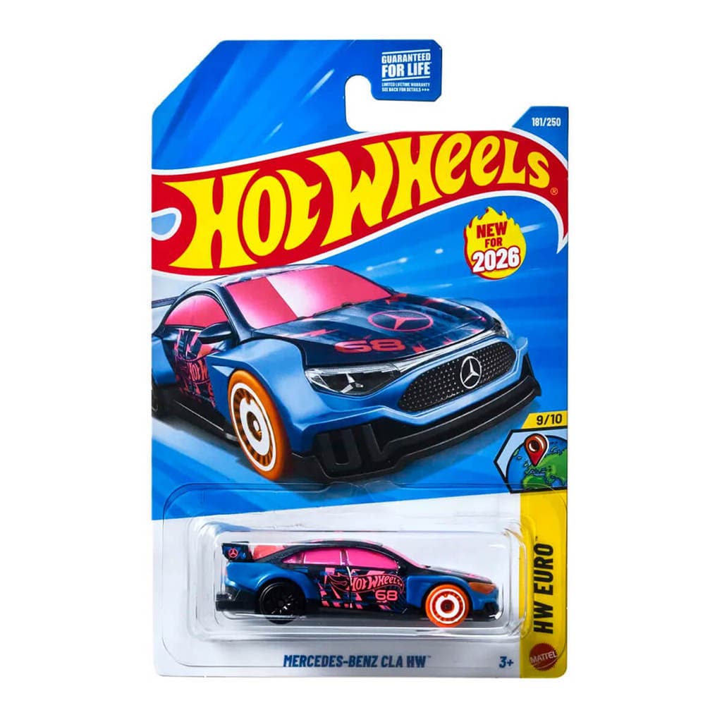 Carrinho Hot Wheels Mercedes-Benz CLA HW 2026 Lote H JJH63