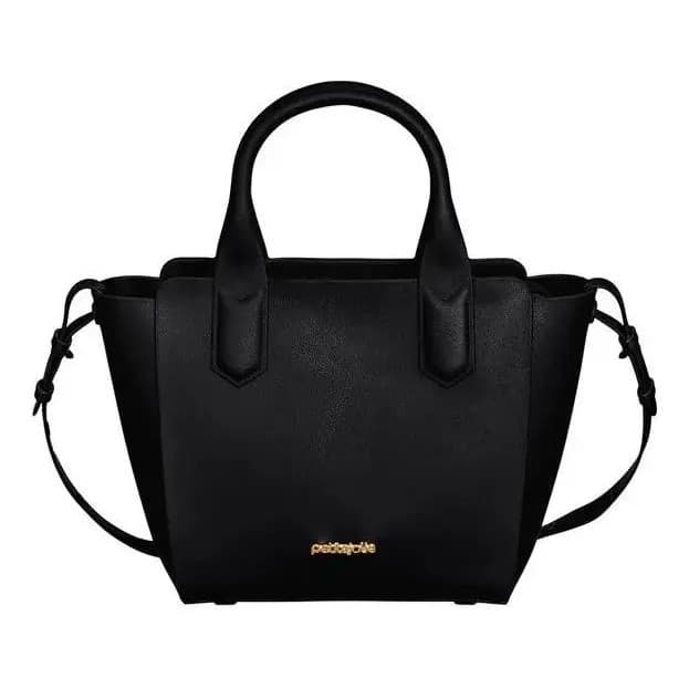 Bolsa Petite Jolie Tiracolo Shape 3 Pj3939iii Preta Preto