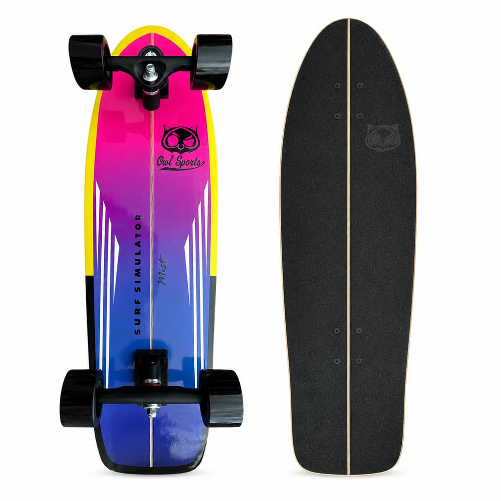 Skate Simulador De Surf Owl Sports Mist