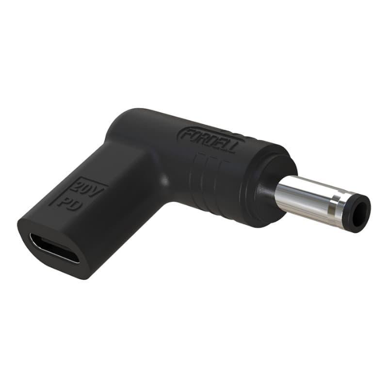 Plug adaptador para carregamento Type-C compatível com notebooks DELL Modelo IF-226 4.5*3.0