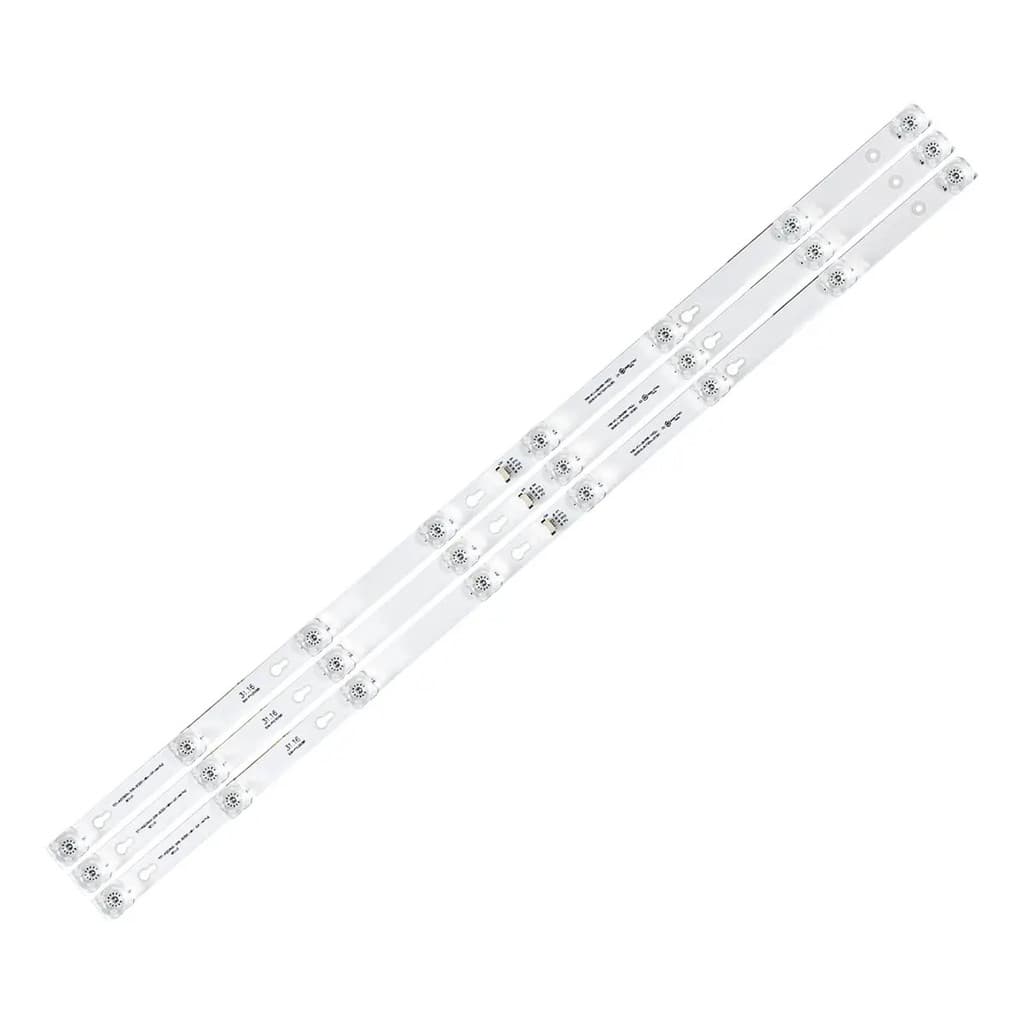 Kit 3 Barras Led Tv Barramento 40l2600 L40d2900f 40d2900 6v Tudo Eletro