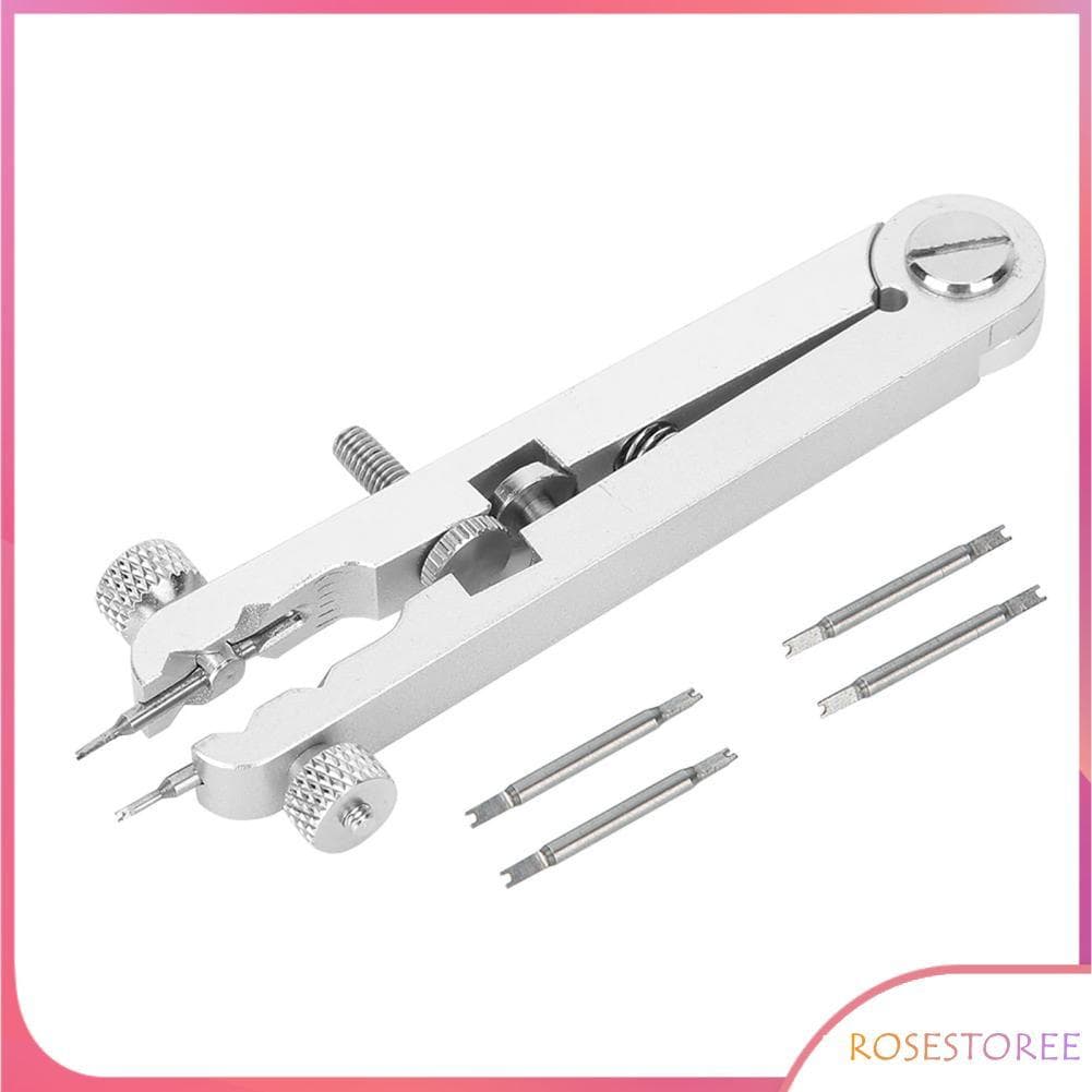 Rosestoree Alicate de pulseira de relógio de aço 6825, ferramenta de remoção de banda para reparo de alicate rep kit le