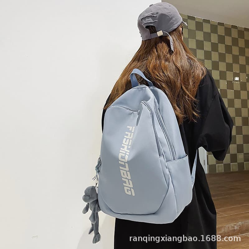 2026nova Mochila De Nylon Para Mulheres , Durável , Grande Capacidade , Elegante , Bolsa De Viagem Scholl